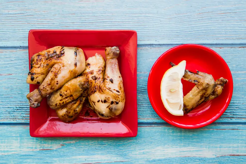 Smoked chicken thighs