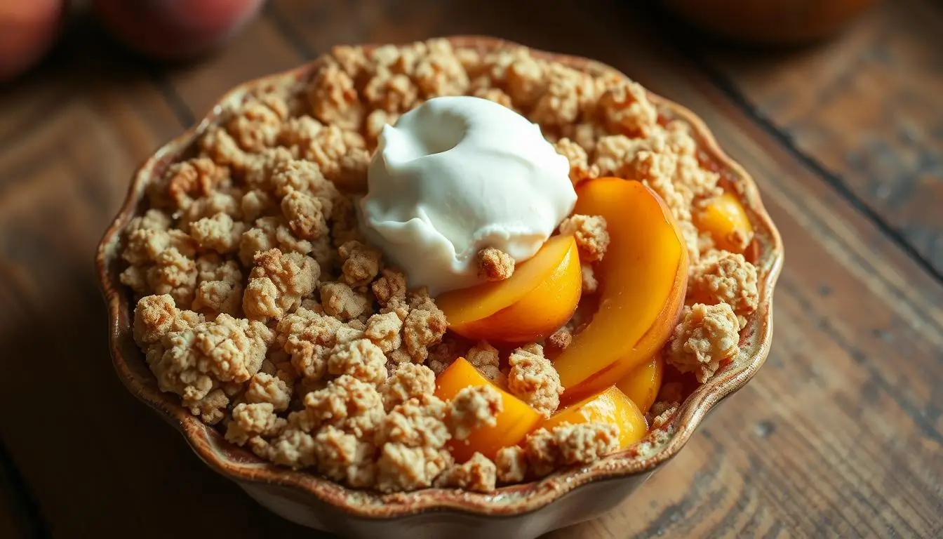 Peach Crumble Recipe