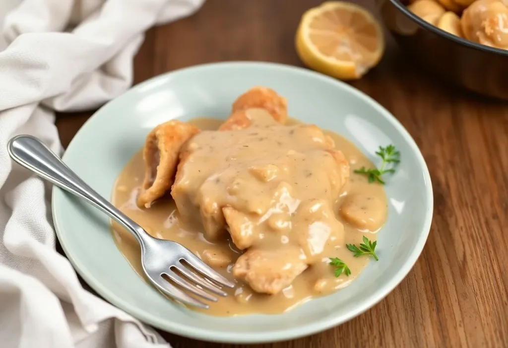 homemade chicken and gravy recipe