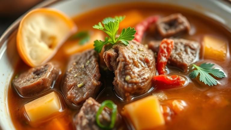 vegetable beef soup