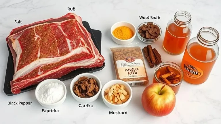 smoked beef ribs ingredients