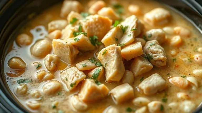 crockpot white chicken chili​ 